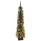 6ft. Pre-Lit Fir Artificial Pencil Christmas Tree, Clear Lights